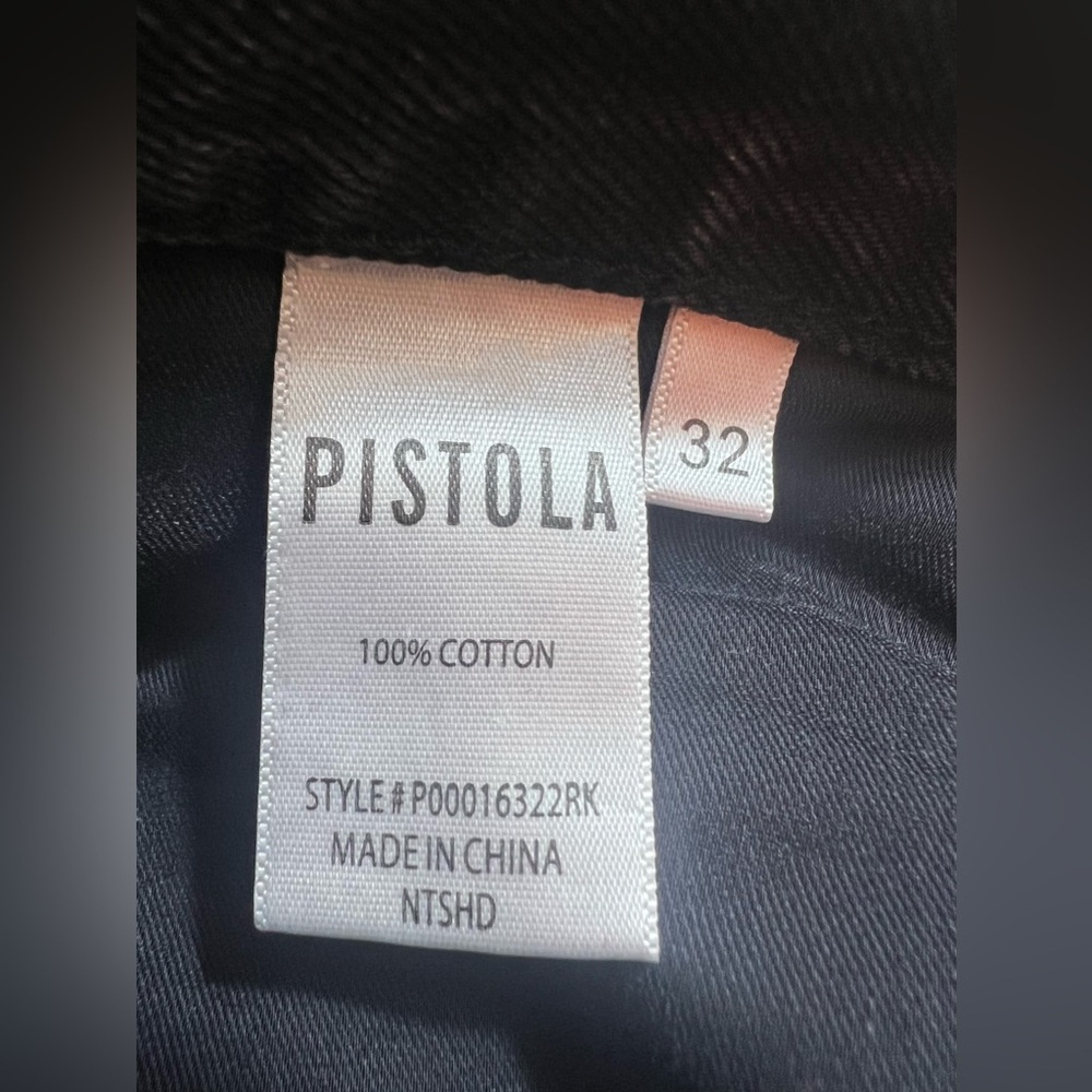 NWT Pistola Cassie Super High Rise Straight in Night Shade Distressed Size:32 - Picture 10 of 14